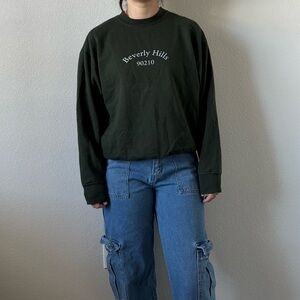 Green Pretty Little Things Crewneck